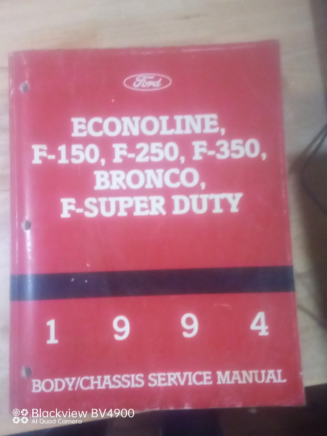 Econoline f150 f250 bronco f-super manual  in Other Parts & Accessories in Belleville