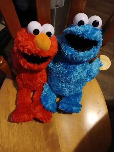elmo and cookie monster , View more