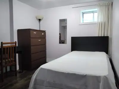 Private basement room for rent
