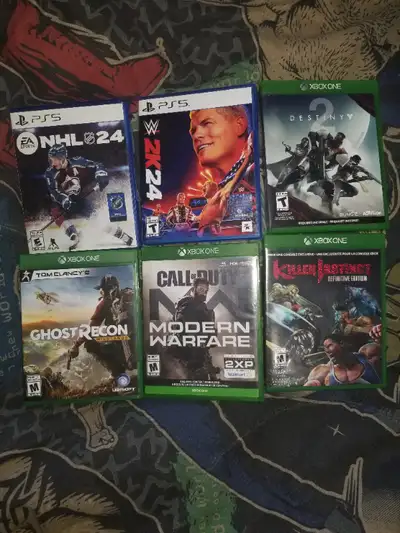 Games $30 each or $120 take all pick up in greenwood nova Scotia area if ad still up its still avail...
