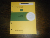 John Deere 148, 158, 168 Farm Loader Parts Catalog Manual