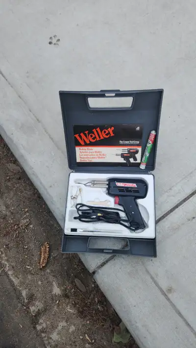 weller soldering gun solder case spare tip 65 $115 to replace, View more
