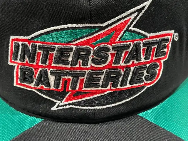 New Bobby Labonte #18 Interstate Batteries NASCAR Hat Chase NWT65151223418498123
