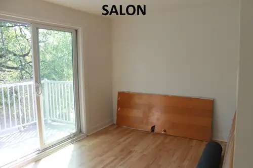 3 1/2 (cuisine - salle à manger, chambre et salon). Cuisine et salle de bain rénovées il y a trois a...