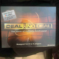 Deal Or No Deal: The Game Of Mystery Briefcases - Pressman Board