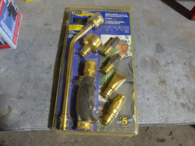 MULTI HEAD BRASS QUICK CONNECT NOZZLE SET in Outdoor Tools & Storage in Oshawa / Durham Region - Image 2