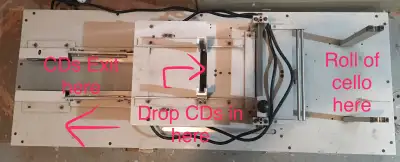 Semi Auto CD Case Over wrapping Machine, View more