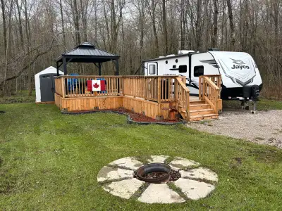 FOR SALE: $45900 (Trailer Package as is) Turnkey Family Trailer Package at Windmill Family Campgroun...
