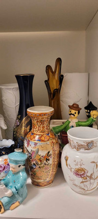 $5 Vintage Sale Vases, World Ceramics, Pottery, Glass 
