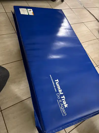 Tumble trak gymnastics Mat blue , View more