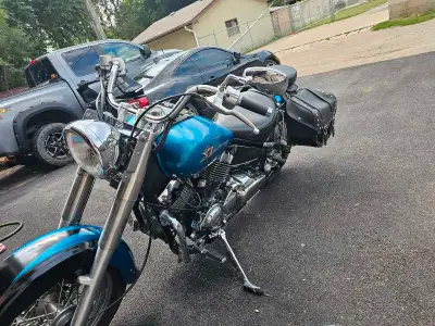 This is a well maintained bike ready to go, new front an rear tires only 20000km priced to sell.
