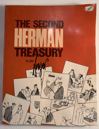 Autographed Copy - The Second Herman Treasury by Jim Unger