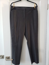 Calvin Klein Women's Size 12 Charcoal Grey Dress Pants