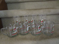 Festive mugs and glasses