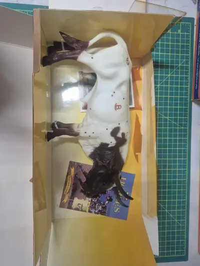 Breyer Rocking B longhorn, View more