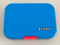 Yumbox Tapas Leakproof Bento Blue 4 Compartment Tray Lunch Box