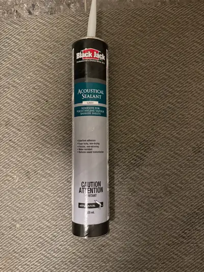 Black Jack grey acoustic sealant, View more