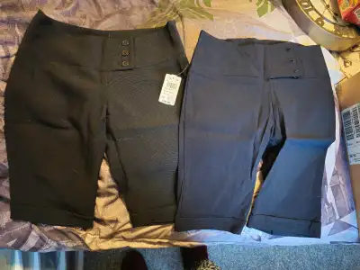 2 pairs of shorts. 1 still with tag on, both brand new never worn. Size 1 and Size 3 $15 each