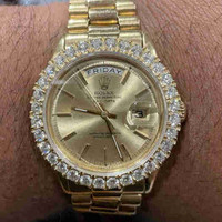 18K Gold Rolex Watch Day Date 36MM