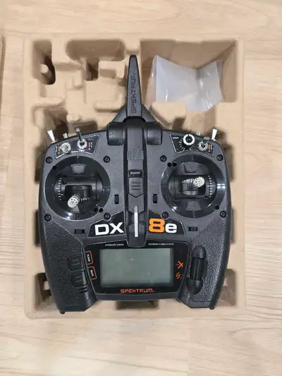 Spectrum Dx8e transmitter in good condition - asking $150 Flight test simple cub with flight test B...