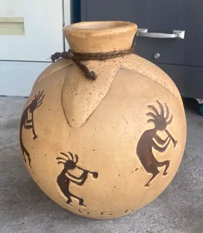 Kokopelli Decorative Pottery Vase, View more