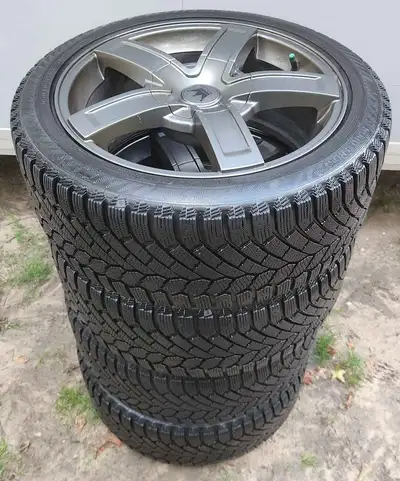 18 INCH WINTER SNOW TIRE PACKAGE SET OF 4 GISLAVED NORD FROST 200 245 40 18 SIMILAR IN SIZE TO: 245...