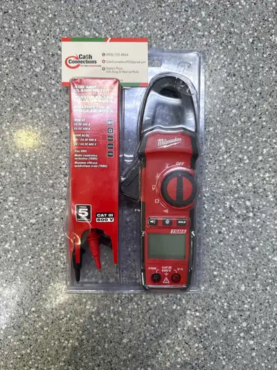Milwaukee 2235-20 Clamp Meter 400 AMP NIP, View more