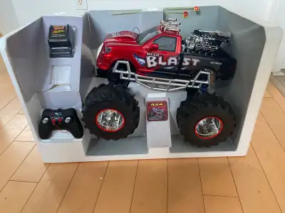 Mega Blast RC monster truck Mint  ( no rechargeable battery), View more