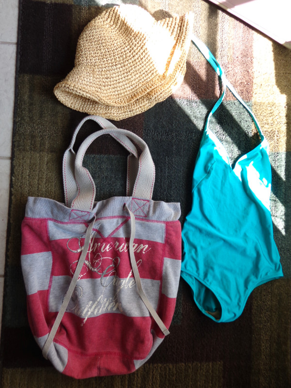 New Wonder Bra Bathing Suit, American Eagle Outfitters beach bag in Women's - Tops & Outerwear in Saskatoon