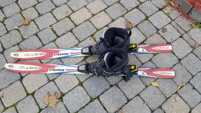 Volki Presto Downhill skis - Lange Boots - Solomon Bindings, View more