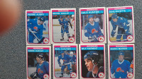 1982-83 O-PEE-CHEE Quebec Nordiques Cartes hockey Cards