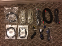 Misc. audio/video cables