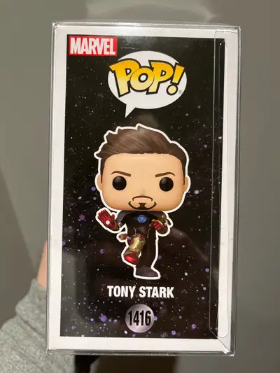 Funko Pop 1416 Tony Stark RARE ERROR - $35, View more