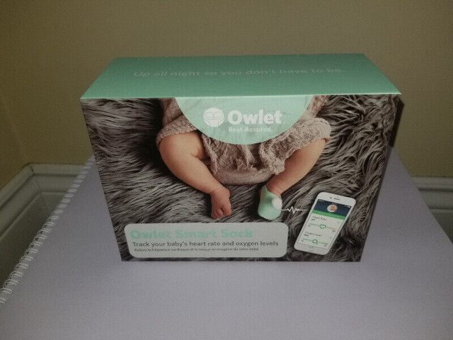 贈答品 Owlet smart sock 3 スマートソックス第3世代 0-18ヶ月向け 