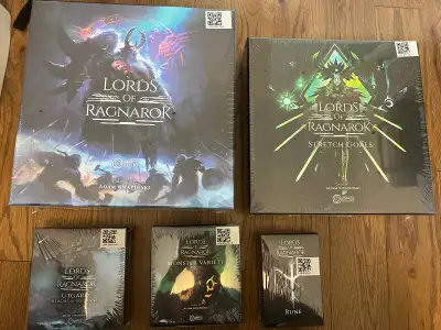 Brand new Lords of Ragnarok board game bundle, View more