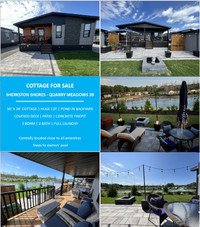 Sherkston - Cottage on pond for sale