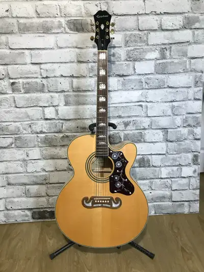 Epiphone JE  -  200SCE Electric/Acoustic Guitar, View more