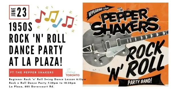 8/17 the Rock & Roll Dance Party w the Pepper Shakers @ La Plaza63611965575553121