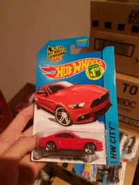 Hot wheels 2015 Ford Mustang GT Red 2014 First Release