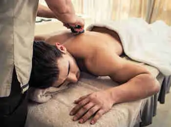 Asian male relaxing massage therapy , View more
