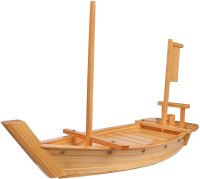 [Brand New] Bamboo Sushi Boat 40cm