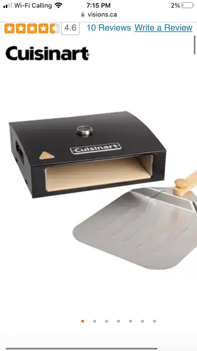 Cuisinart Grill Top Pizza Oven, View more