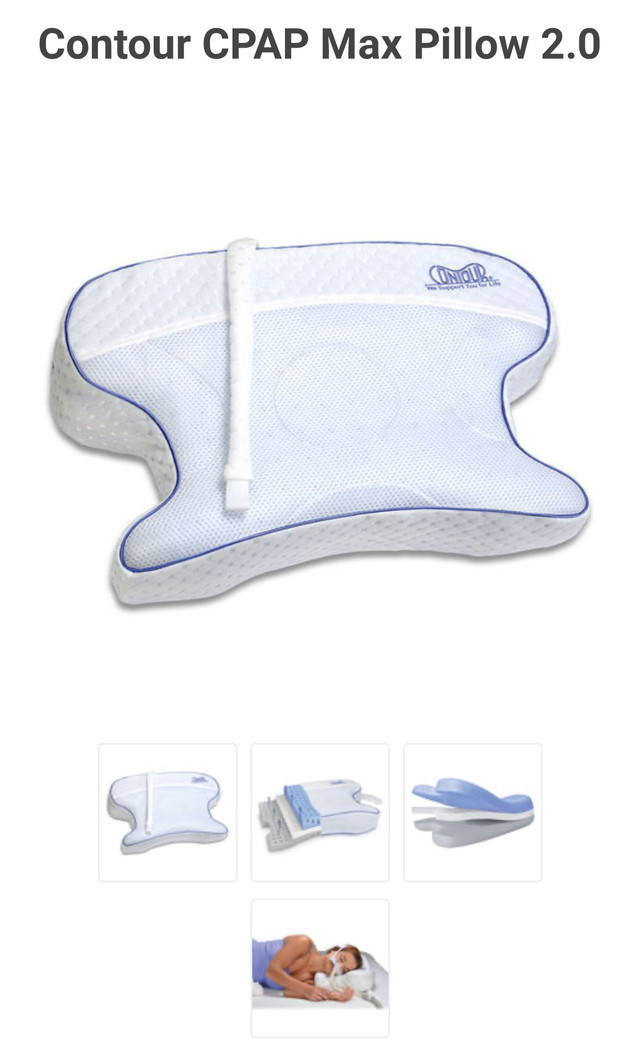 Brand New Contour CPAPMax 2.0 Pillow in Bedding in Oakville / Halton Region