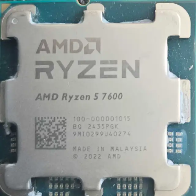 ryzen 5 7600 +Asus b650m motherboard  + ddr5 16gb in System Components in Gatineau - Image 3