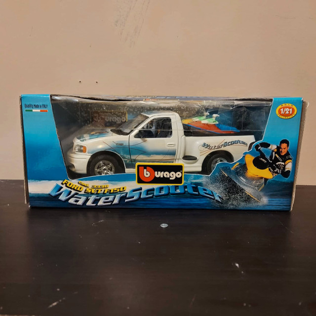Burago Ford SVT F150 Water Scooter - NIB - 1/21 Scale - $28.00 in Toys & Games in Belleville