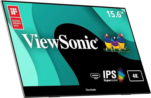 ViewSonic 16" 4K UHD OLED Portable Monitor - BRAND NEW, UNUSED in Monitors in City of Toronto - Image 2