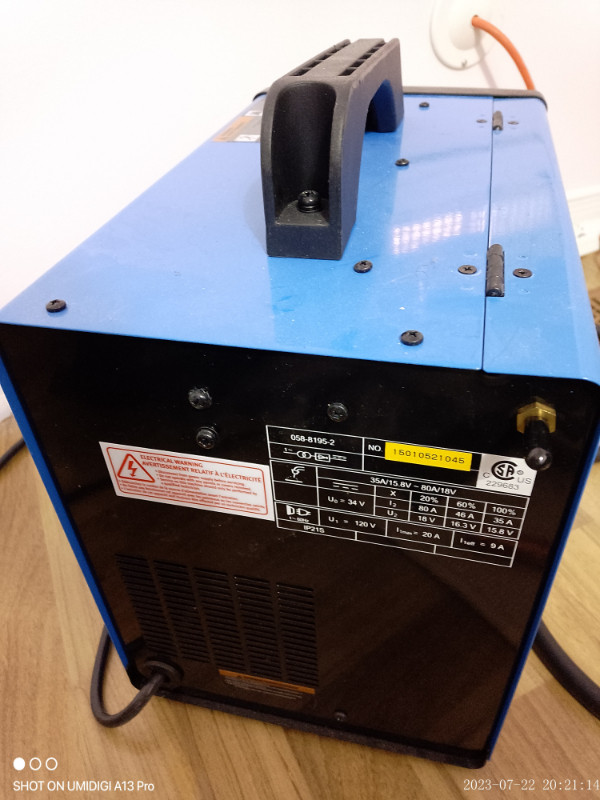 Mastercraft MIG gas and flux welder in Power Tools in Markham / York Region - Image 2