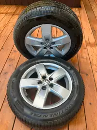 Set of 4 Continental TruContact Summer/All Season Tires