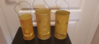 3 Jack O'lanterns for indoor or outdoor display