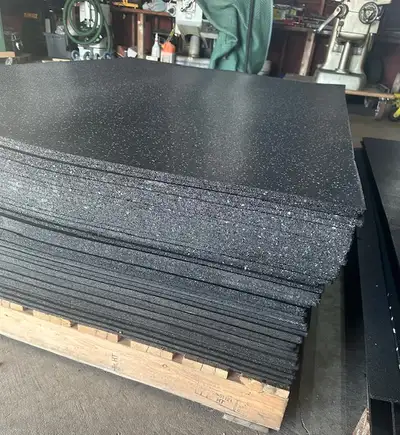 4x6 ft Rubber Utility/Gym Mats 7mm $60 / 10mm $75 Each, View more
